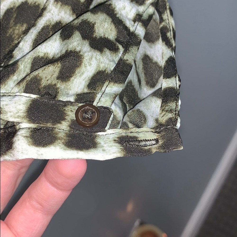 Michael Kors Leopard Print Blouse - Picture 3 of 6